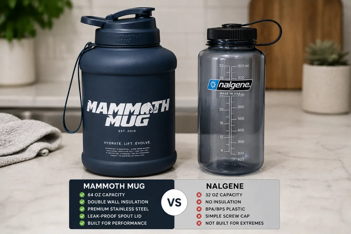 Mammoth Mug vs. Nalgene: Which Water Bottle Should You Buy?