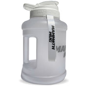 Mammoth Mug 2.5L water bottle in Frosted White - side view