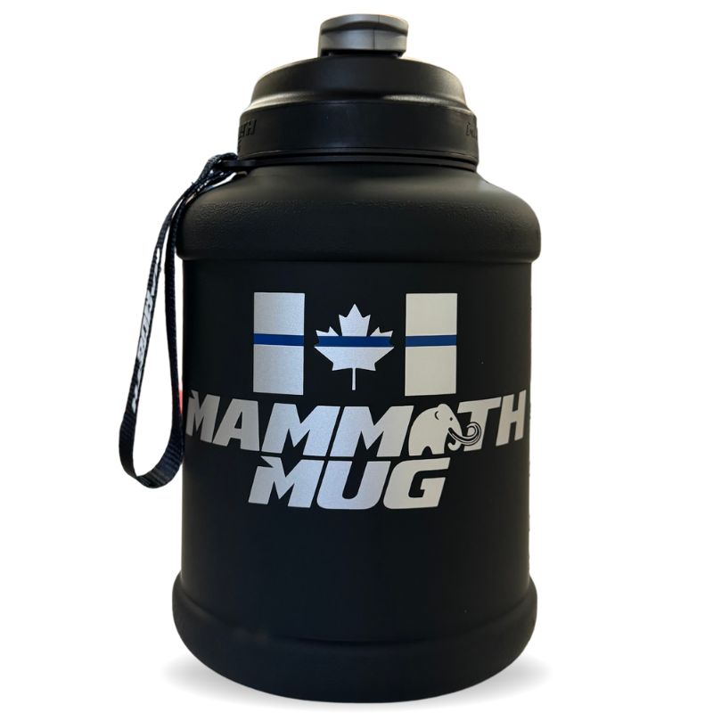 Mammoth Mug - First Responder Blue Line (2.5L)