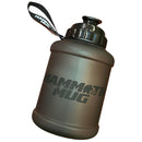 Best Large Water Bottle - Mammoth Mug 2.5 litre water bottle in Frosted Black hanging