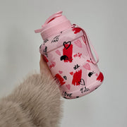 Mammoth Mug 2.5L water bottle in LOVEMUG - front view - Canadian hydration brand