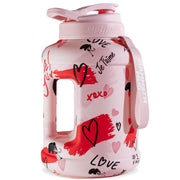 Mammoth Mug 2.5L water bottle in LOVEMUG - front view