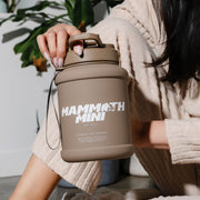 Mammoth Mini 1.5L water bottle in Fawn - side view