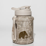 Mammoth Mini 1.5L water bottle in Frostwood - front view - Canadian hydration brand