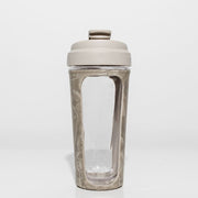 Mammoth MXR shaker bottle in Frostwood - side view