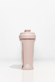 Mammoth MXR shaker bottle in Blush - side view