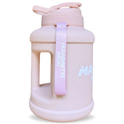 Mammoth Mug 2.5L water bottle in Matte Blush - side view