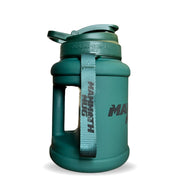 Mammoth Mini 1.5L water bottle in Matte Evergreen - side view