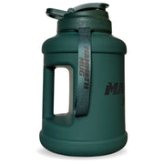 Mammoth Mug 2.5L water bottle in Matte Evergreen - side view