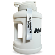 Mammoth Mug 2.5L water bottle in Matte Grey - side view