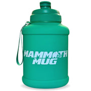 Mammoth Mug 2.5L water bottle in Matte Mint - front view - Canadian hydration brand
