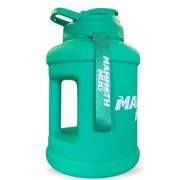 Mammoth Mug 2.5L water bottle in Matte Mint - side view