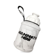 Mammoth Mini 1.5L water bottle in Matte Marble - hanging view