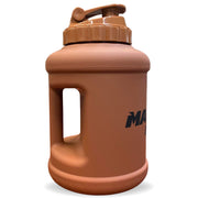Mammoth Mug 2.5L water bottle in Matte Mocha - side view