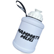 Mammoth Mug 2.5L water bottle in Matte White - hanging view
