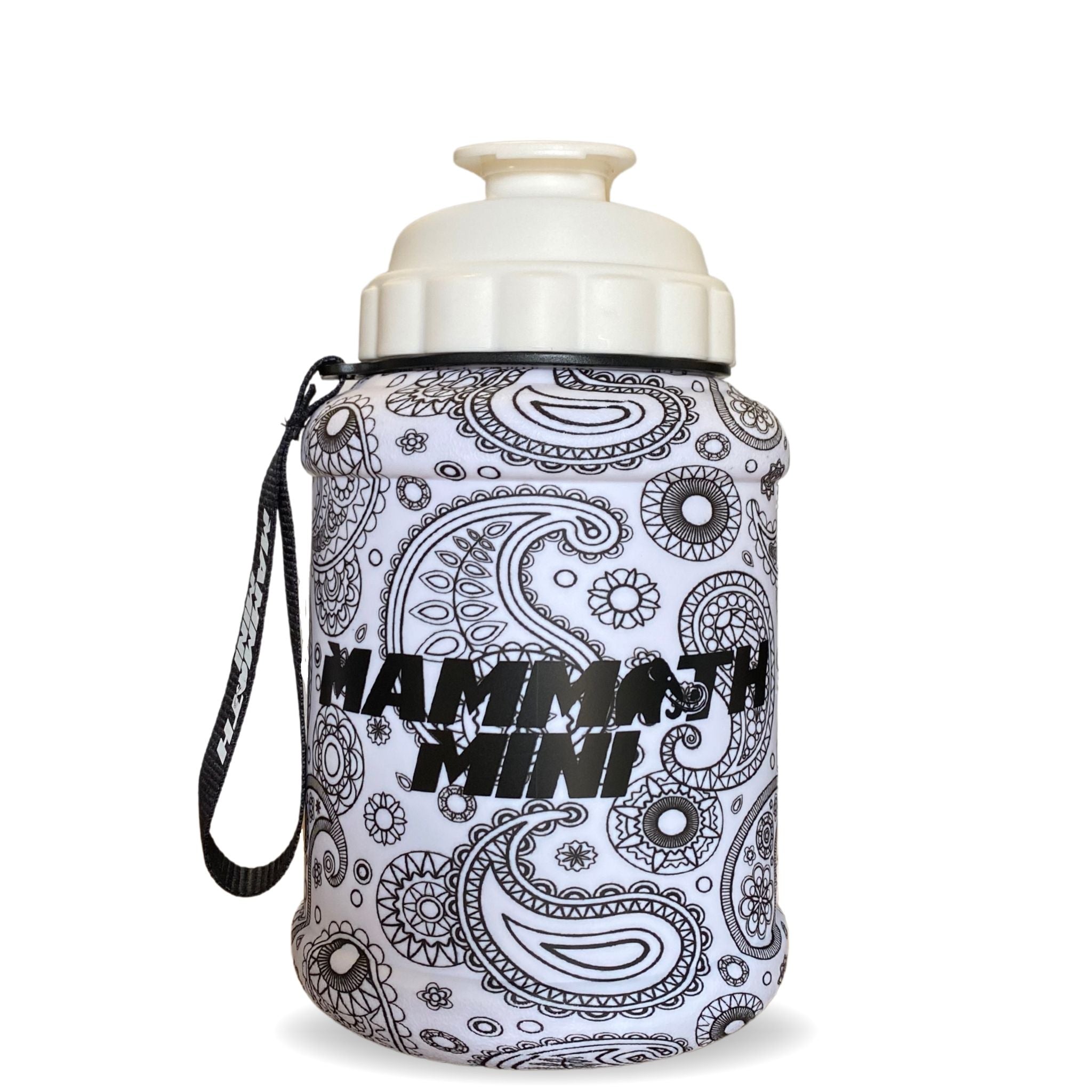 Mammoth Mini - Matte White Paisley (1.5L)