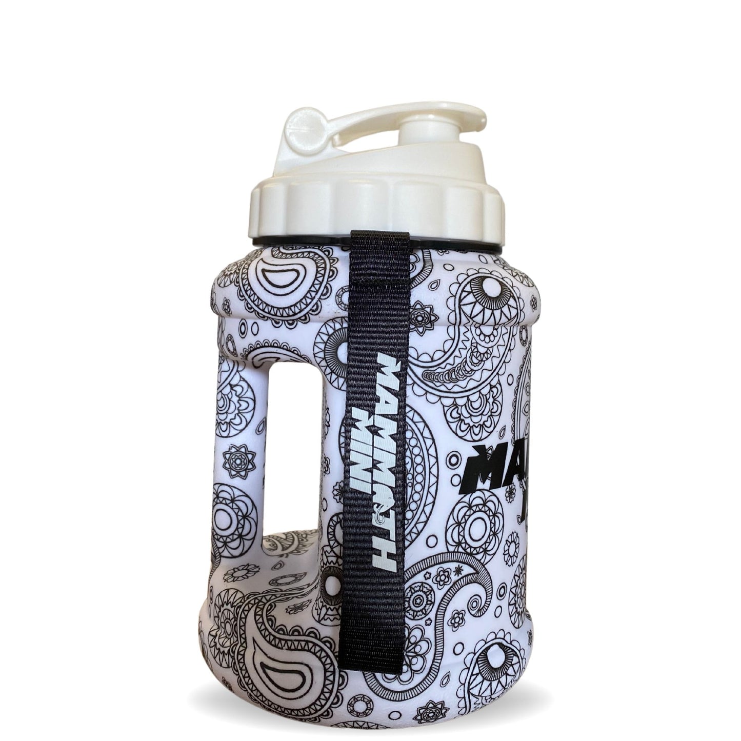 Mammoth Mini - Matte White Paisley (1.5L)