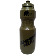 Mammoth Squeeze water bottle in Military Green - front view - Canadian hydration brand