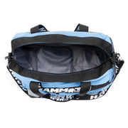 Mammoth Everyday gym bag in Shoe Compartment, Hidden Pockets and Wet Pocket - open view