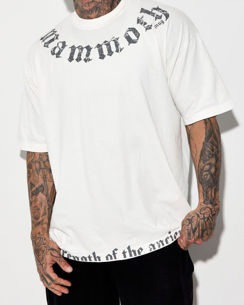 Ancients Oversized T-shirt - Off White