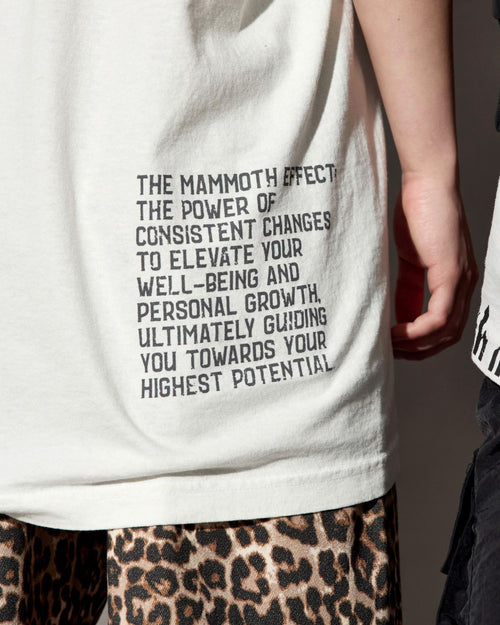 Mammoth Effect Oversized T-shirt - Off White