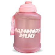 Mammoth Mug 2.5L water bottle in Pink Lemonade - front view - Canadian hydration brand