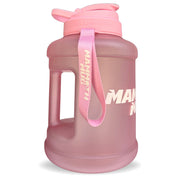 Mammoth Mug 2.5L water bottle in Pink Lemonade - side view