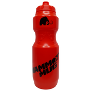 Mammoth Squeeze water bottle in Red - front view - Canadian hydration brand