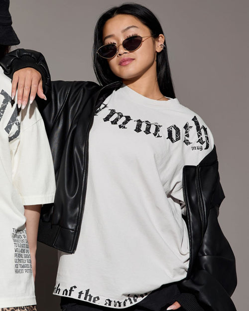 Ancients Oversized T-shirt - Stone Grey