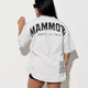 Mammoth Effect Oversized T-shirt - Stone Grey
