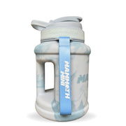 Mammoth Mini 1.5L water bottle in Tie-Dye Sky - side view