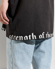 Mammoth Mug t-shirt in shirt - Vintage Black - back view