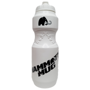 Mammoth Squeeze water bottle in White - front view - Canadian hydration brand