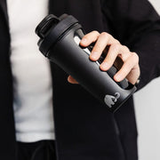 Mammoth MXR shaker bottle in Black - side view