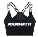 Mammoth Logo Sports Bra - front view