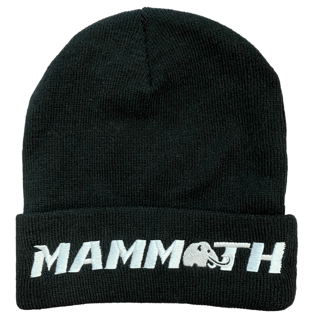 Mammoth Tuque - Embroidered, Black
