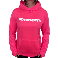 Womens Mammoth Hoodie - Hot Pink