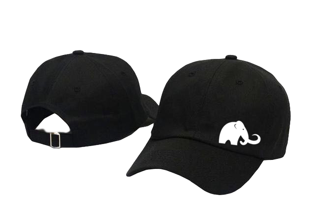 Mammoth Hat - Embroidered, One Size, Black