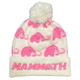 Mammoth Beanie - Pink & White
