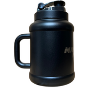 Mammoth Mini 1.5L water bottle in Matte Black - side view