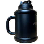 Mammoth Woolly 2.5L insulated water bottle in Matte Black - side view