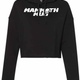 Mammoth Crop Hoodie - Black