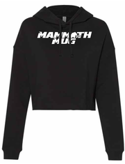 Mammoth Mug hoodie in Black - front view - Canadian hydration brand
