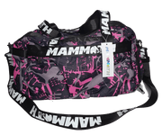 Mammoth Mug duffle bag in Paint Splatter - front view - Canadian hydration brand