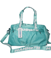 Mammoth Mug duffle bag in Tiffany Blue - front view - Canadian hydration brand